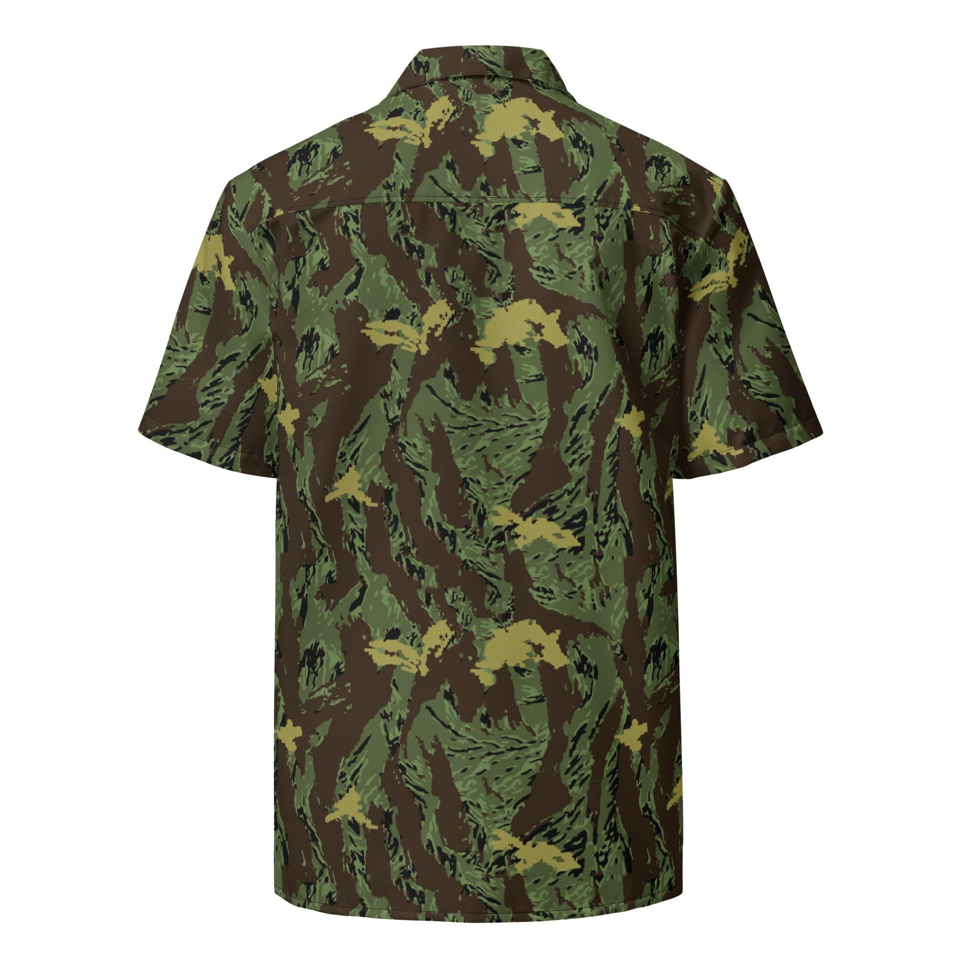 Tiger Stripe Special Purpose Canopy CAMO Unisex button shirt - Button Shirts
