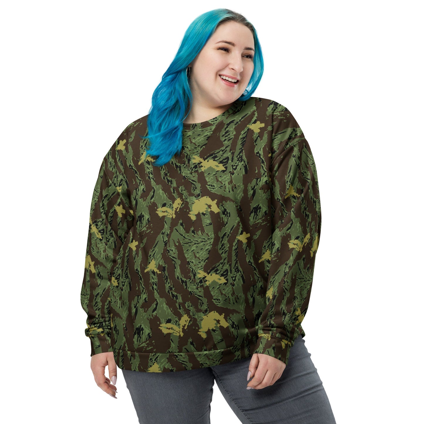 Tiger Stripe Special Purpose Canopy CAMO Unisex Sweatshirt - Sweatshirts
