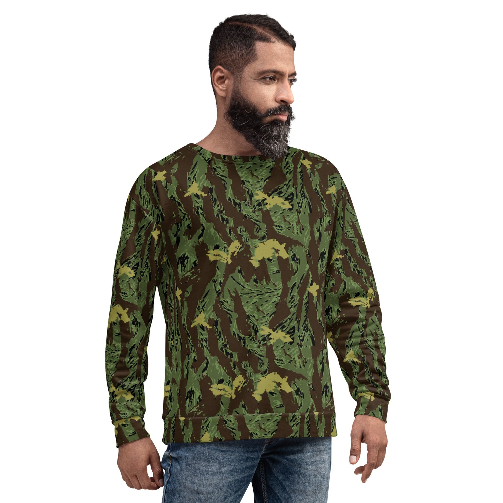 Tiger Stripe Special Purpose Canopy CAMO Unisex Sweatshirt - Sweatshirts