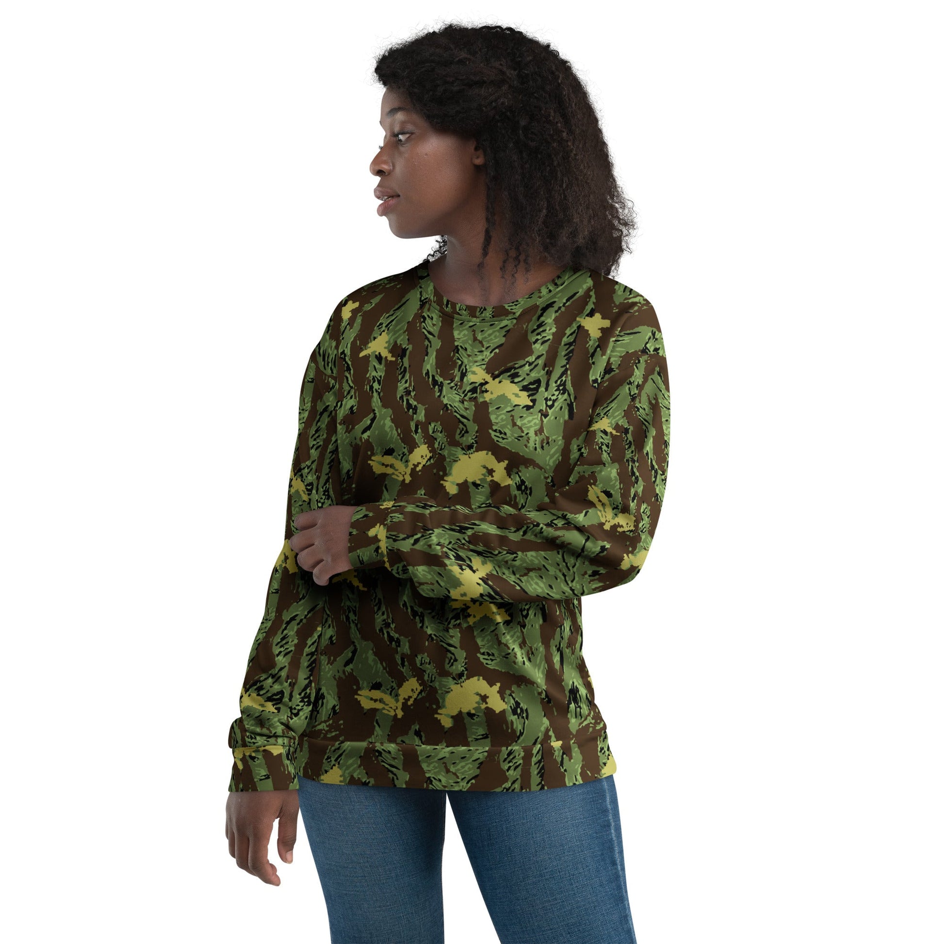 Tiger Stripe Special Purpose Canopy CAMO Unisex Sweatshirt - Sweatshirts