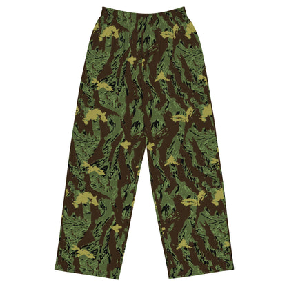 Tiger Stripe Special Purpose Canopy CAMO unisex wide-leg pants - 2XS - Wide-leg Pants
