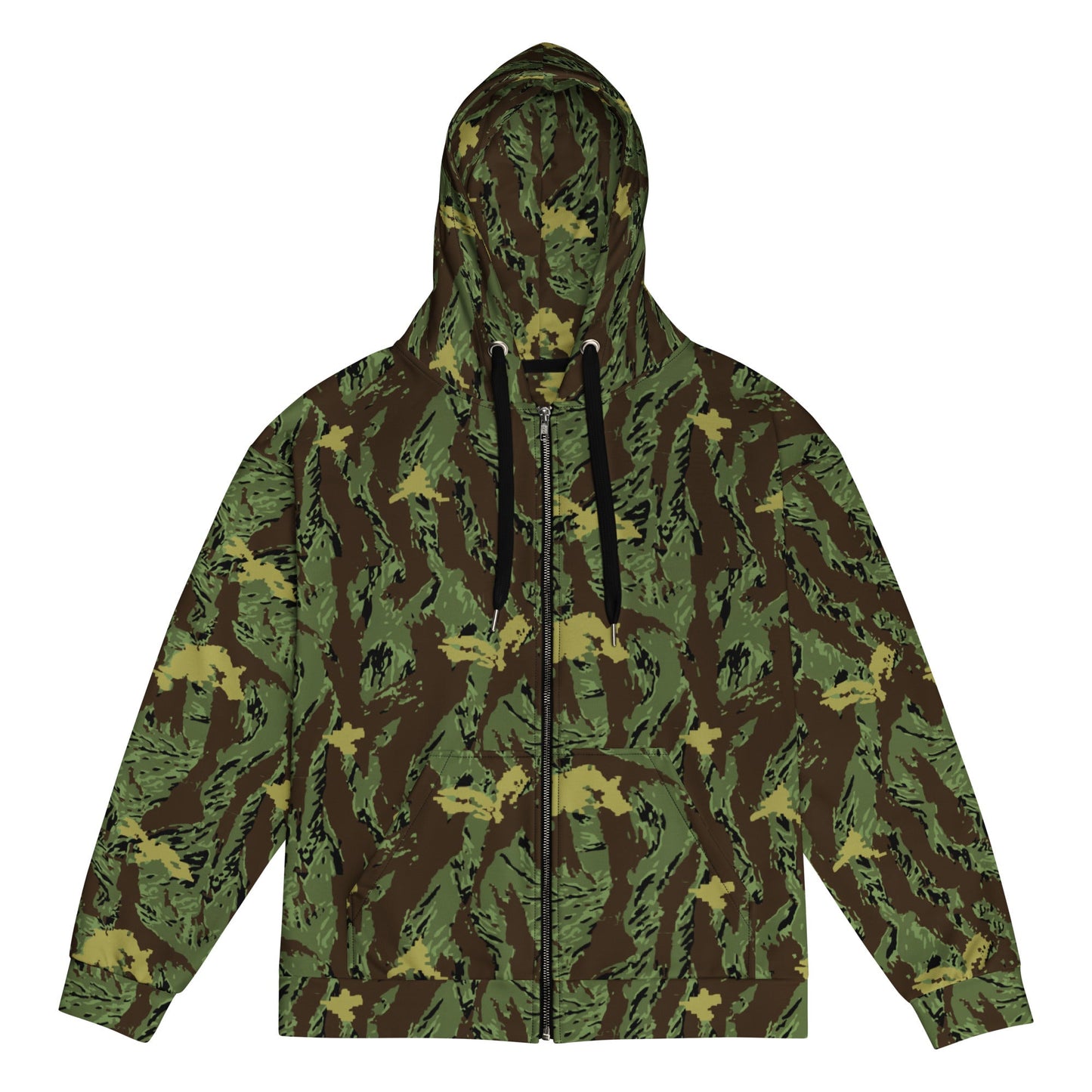 Tiger Stripe Special Purpose Canopy CAMO Unisex zip hoodie - 2XS - Zip Hoodies