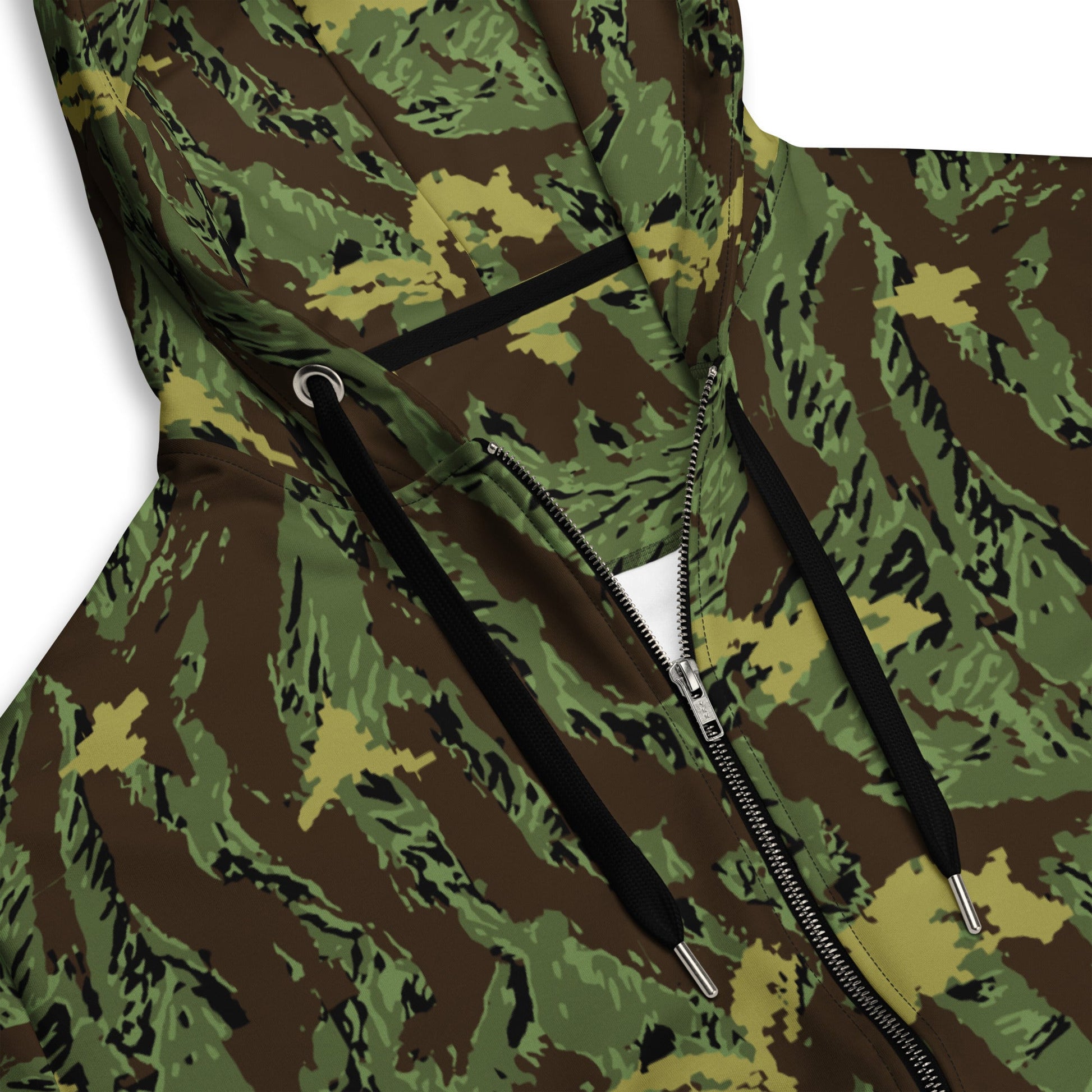 Tiger Stripe Special Purpose Canopy CAMO Unisex zip hoodie - Zip Hoodies