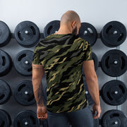 Tiger Stripe Vanguard Jungle CAMO Mens Athletic T-Shirt - Shirt
