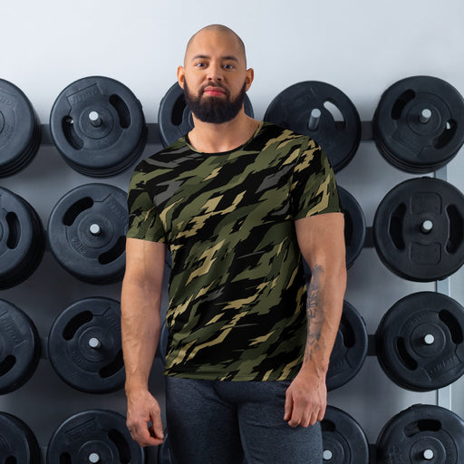 Tiger Stripe Vanguard Jungle CAMO Mens Athletic T-Shirt - XS - Shirt
