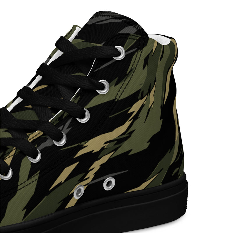 Tiger Stripe Vanguard Jungle CAMO Mens High-Top Canvas Shoes