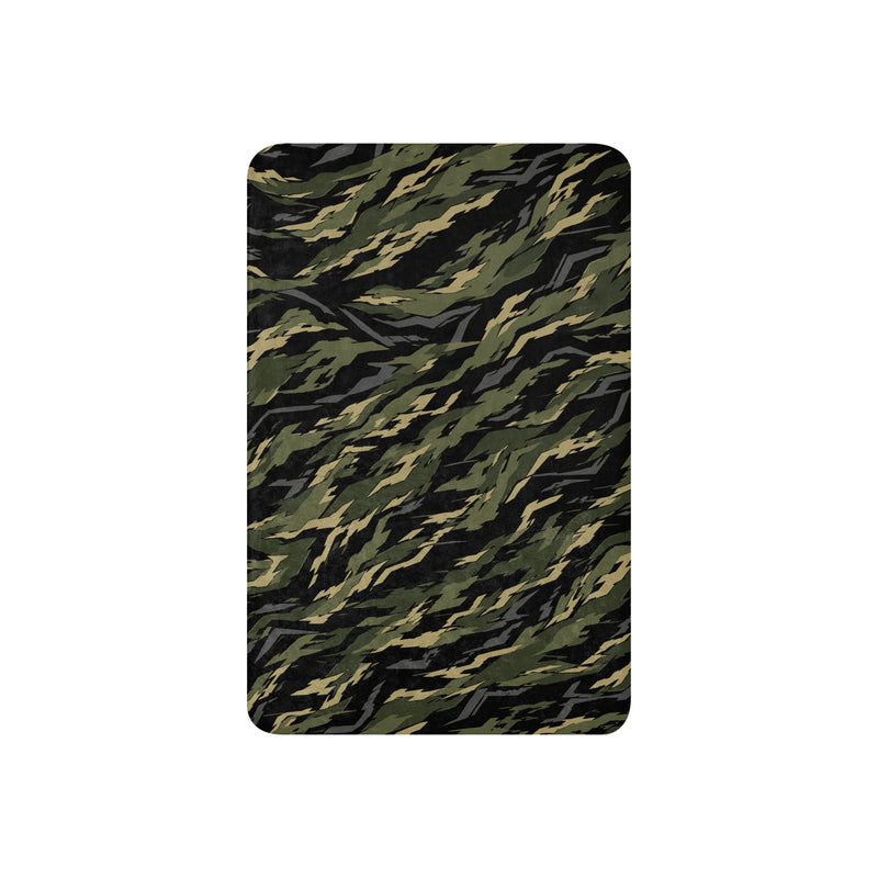 Tiger Stripe Vanguard Jungle CAMO Sherpa Blanket