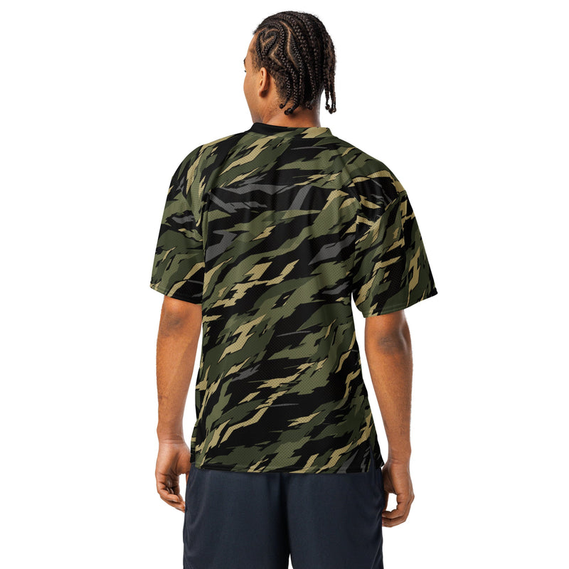 Tiger Stripe Vanguard Jungle CAMO Unisex American Football Jersey