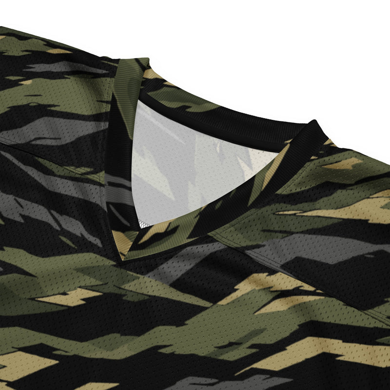 Tiger Stripe Vanguard Jungle CAMO Unisex American Football Jersey