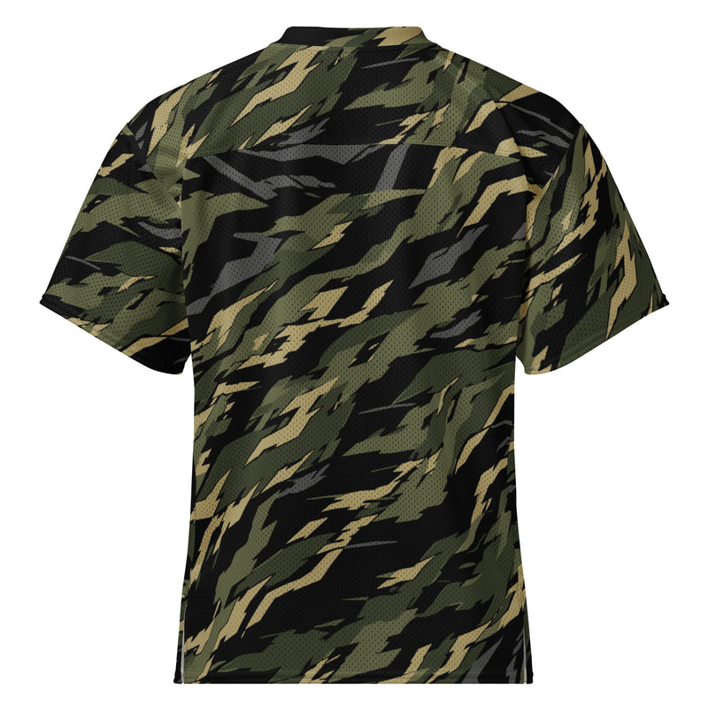 Tiger Stripe Vanguard Jungle CAMO Unisex American Football Jersey