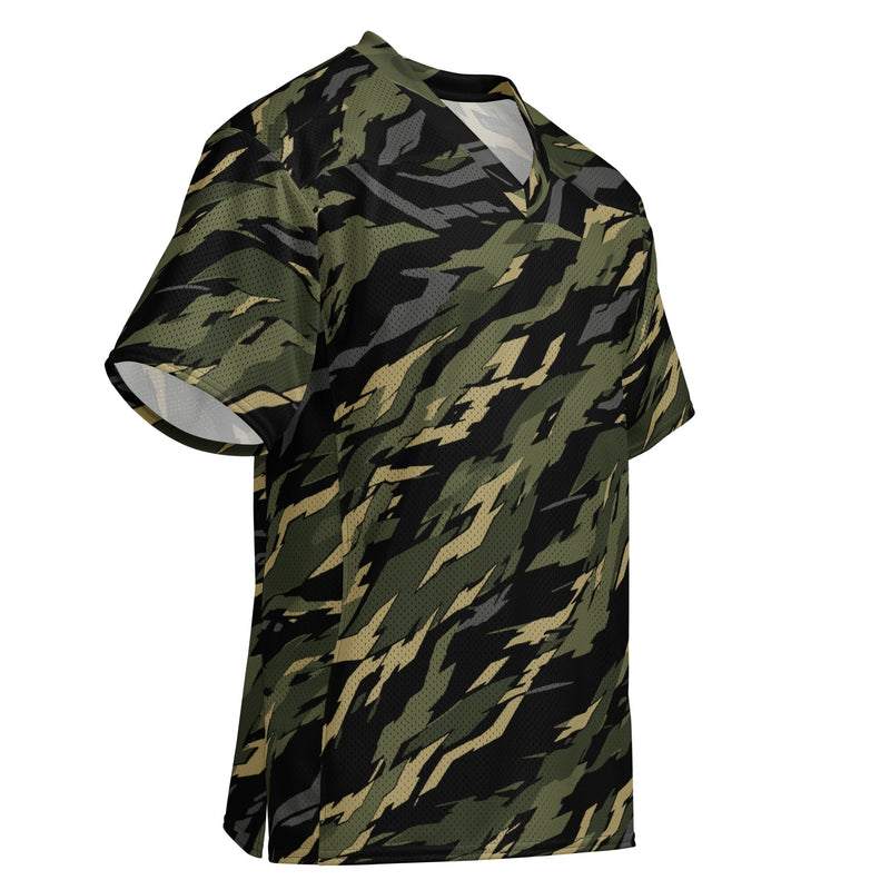 Tiger Stripe Vanguard Jungle CAMO Unisex American Football Jersey
