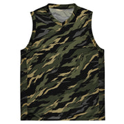 Tiger Stripe Vanguard Jungle CAMO Unisex Basketball Jersey