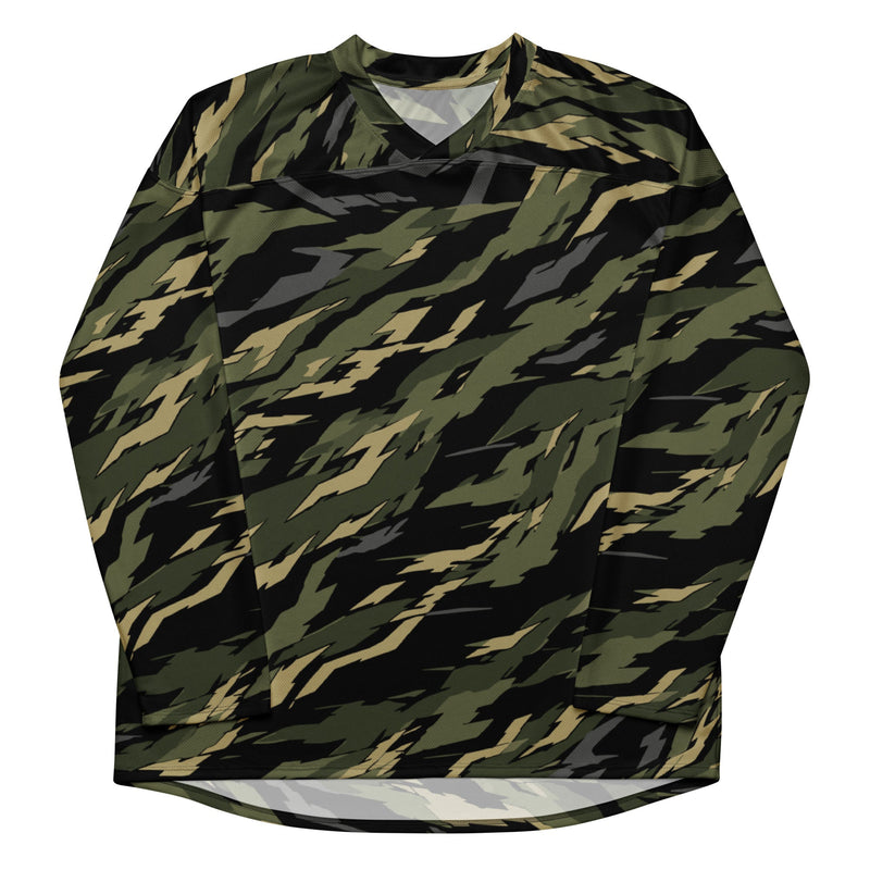 Tiger Stripe Vanguard Jungle CAMO Unisex Hockey Fan Jersey