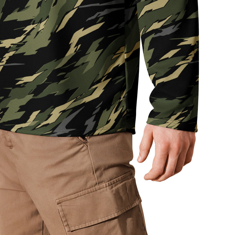 Tiger Stripe Vanguard Jungle CAMO Unisex Hockey Fan Jersey