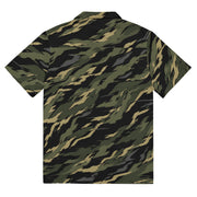 Tiger Stripe Vanguard Jungle CAMO Unisex Short-Sleeve Button Shirt - Button-Up
