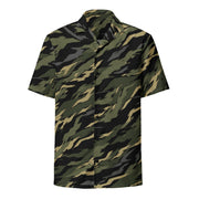 Tiger Stripe Vanguard Jungle CAMO Unisex Short-Sleeve Button Shirt - Button-Up