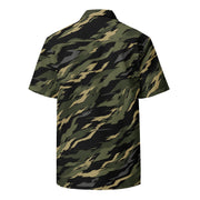 Tiger Stripe Vanguard Jungle CAMO Unisex Short-Sleeve Button Shirt - Button-Up