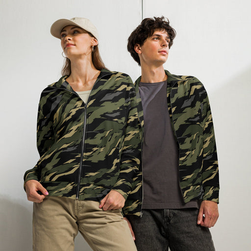 Tiger Stripe Vanguard Jungle CAMO Unisex Track Jacket - 2XS