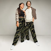 Tiger Stripe Vanguard Jungle CAMO Unisex Wide-Leg Joggers - 2XS