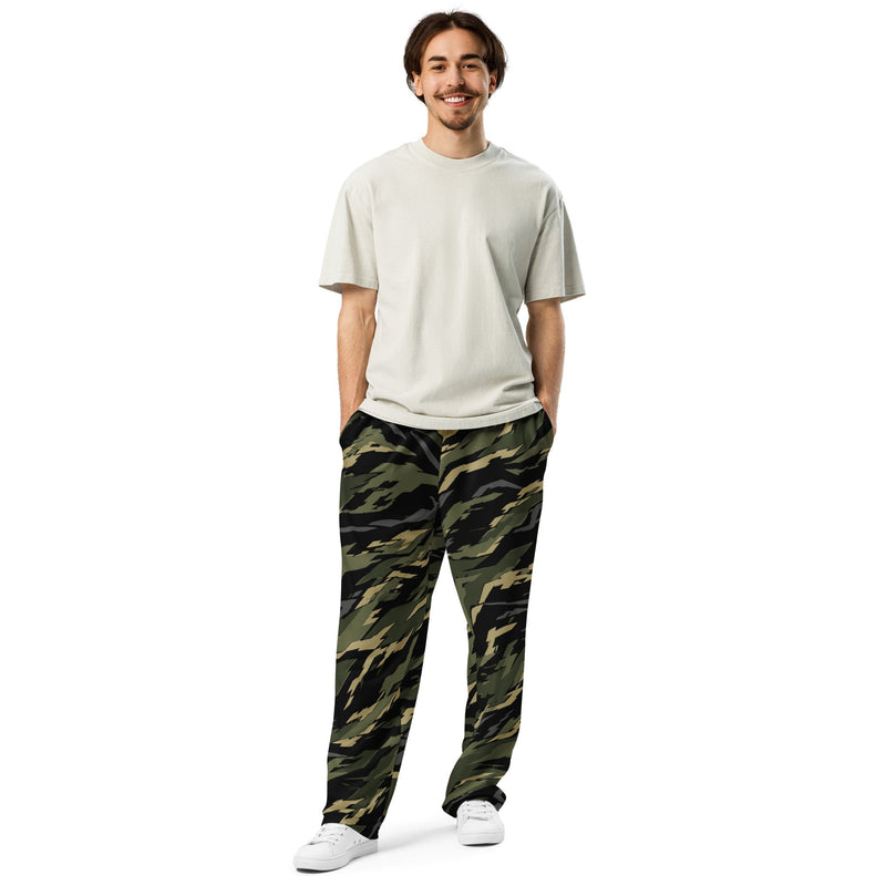 Tiger Stripe Vanguard Jungle CAMO Unisex Wide-Leg Joggers