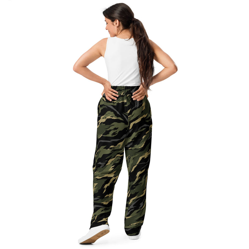 Tiger Stripe Vanguard Jungle CAMO Unisex Wide-Leg Joggers