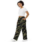 Tiger Stripe Vanguard Jungle CAMO Unisex Wide-Leg Leisure Pants - Pant