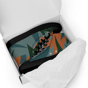 Contrast Vector CAMO Mens High-Top Canvas Shoes