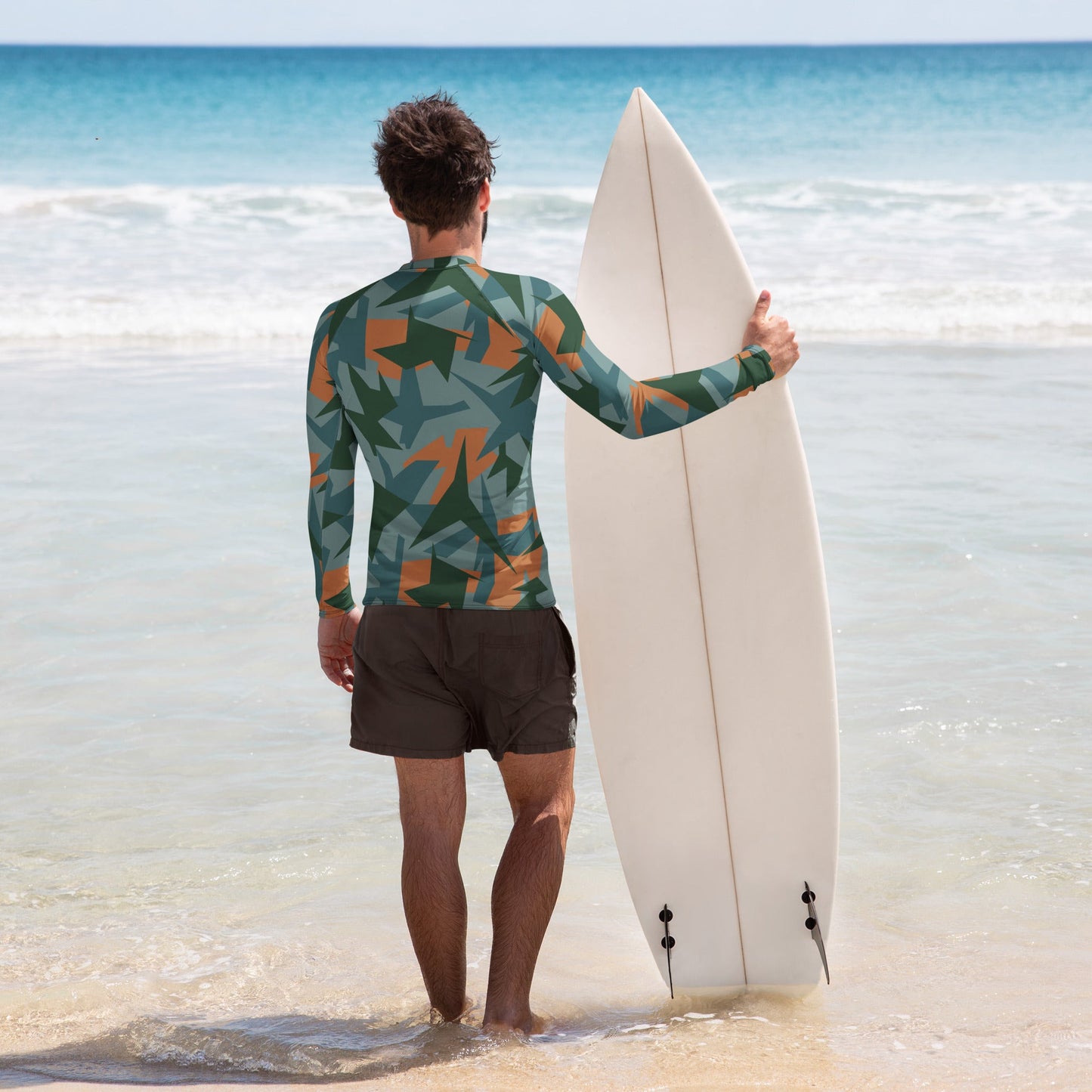 Titanfall Splinter Contrast CAMO Mens Long-Sleeve Rash Guard