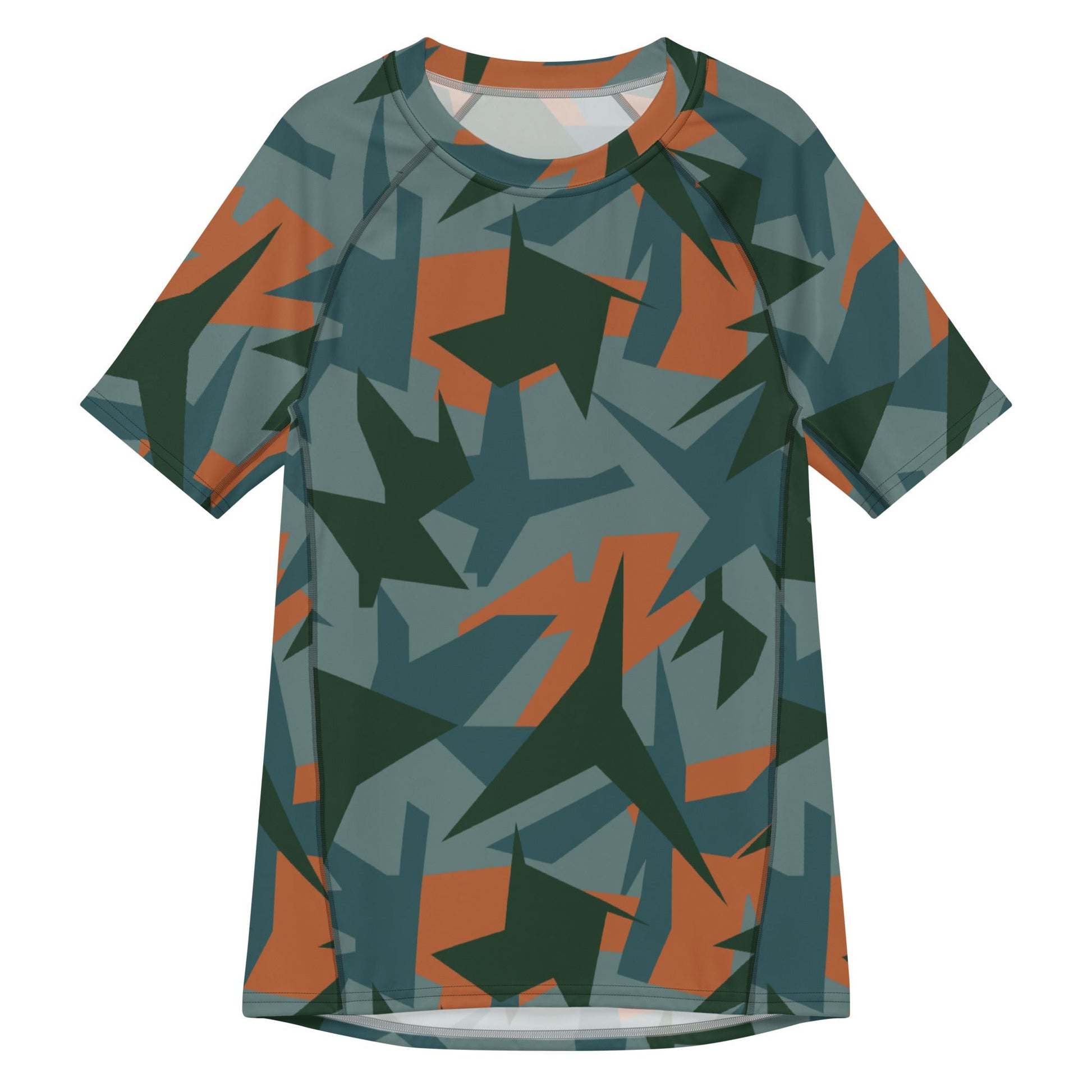 Titanfall Splinter Contrast CAMO Mens Short-Sleeve Rash Guard - 2XS