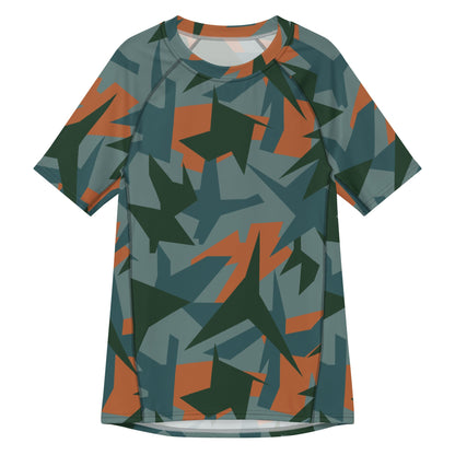 Titanfall Splinter Contrast CAMO Mens Short-Sleeve Rash Guard - 2XS