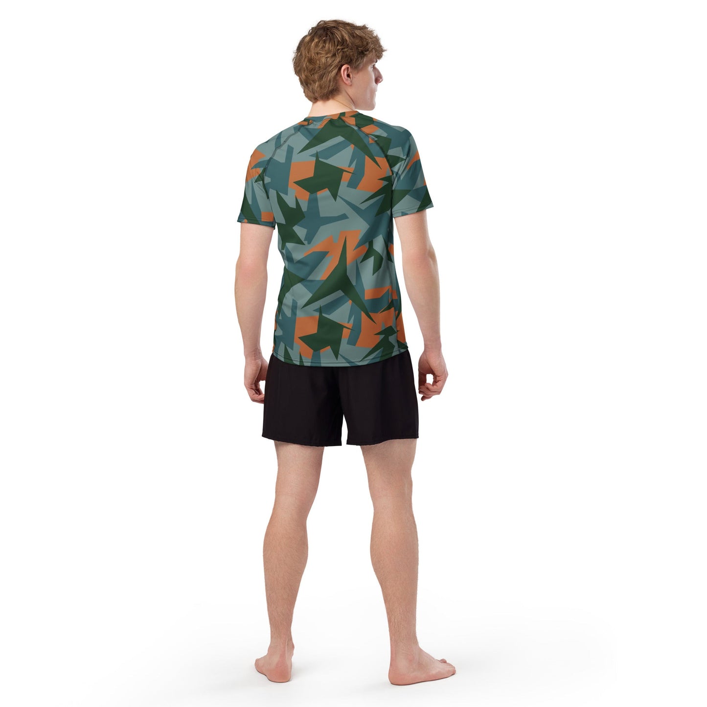 Titanfall Splinter Contrast CAMO Mens Short-Sleeve Rash Guard