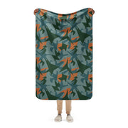 Contrast Vector CAMO Sherpa Blanket - 37″×57″