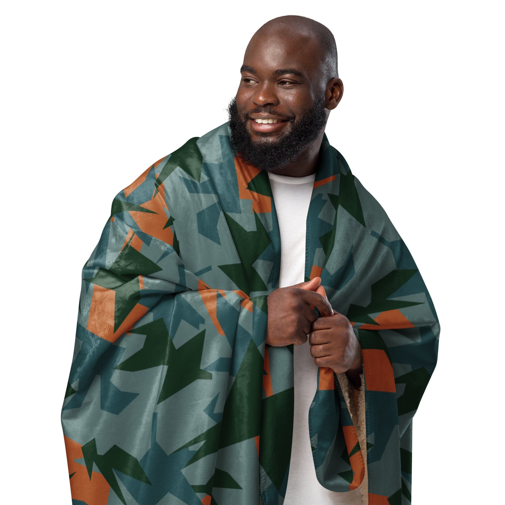Titanfall Splinter Contrast CAMO Sherpa Blanket