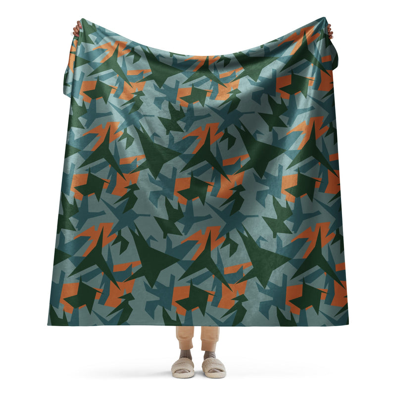 Contrast Vector CAMO Sherpa Blanket - 60″×80″