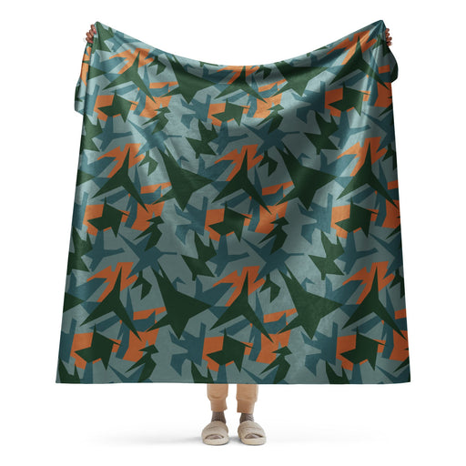 Contrast Vector CAMO Sherpa Blanket - 60″×80″