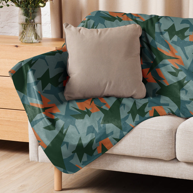Contrast Vector CAMO Sherpa Blanket