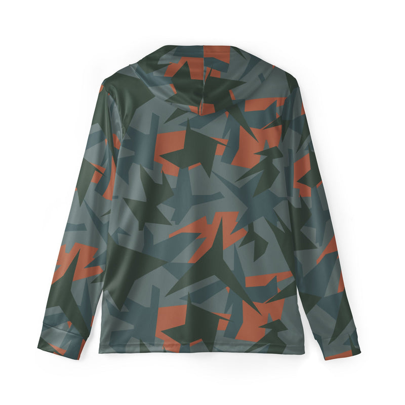 Contrast Vector CAMO Unisex Sports Warmup Hoodie
