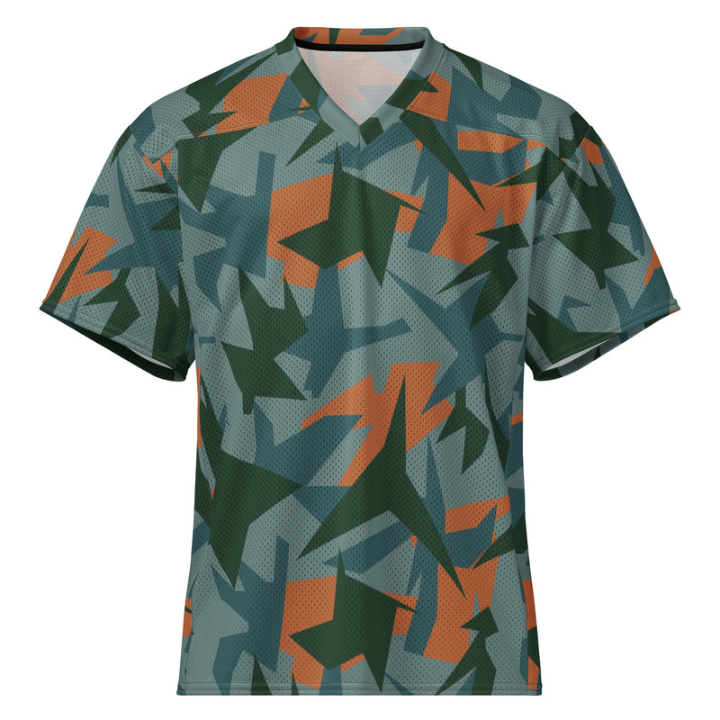 Contrast Vector CAMO Unisex American Football Jersey - 2XS