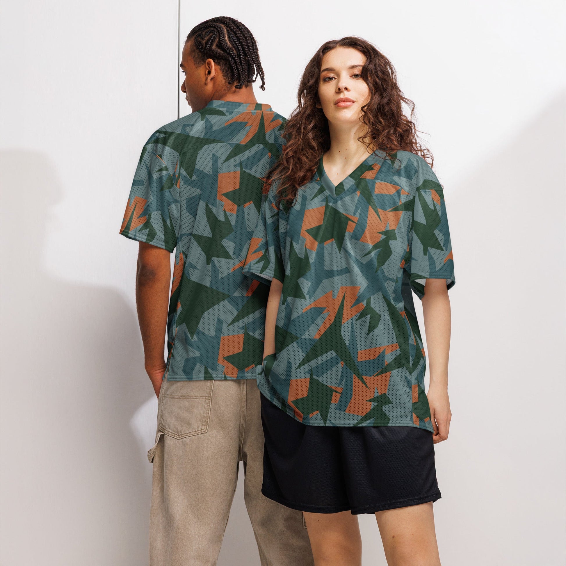 Titanfall Splinter Contrast CAMO Unisex American Football Jersey