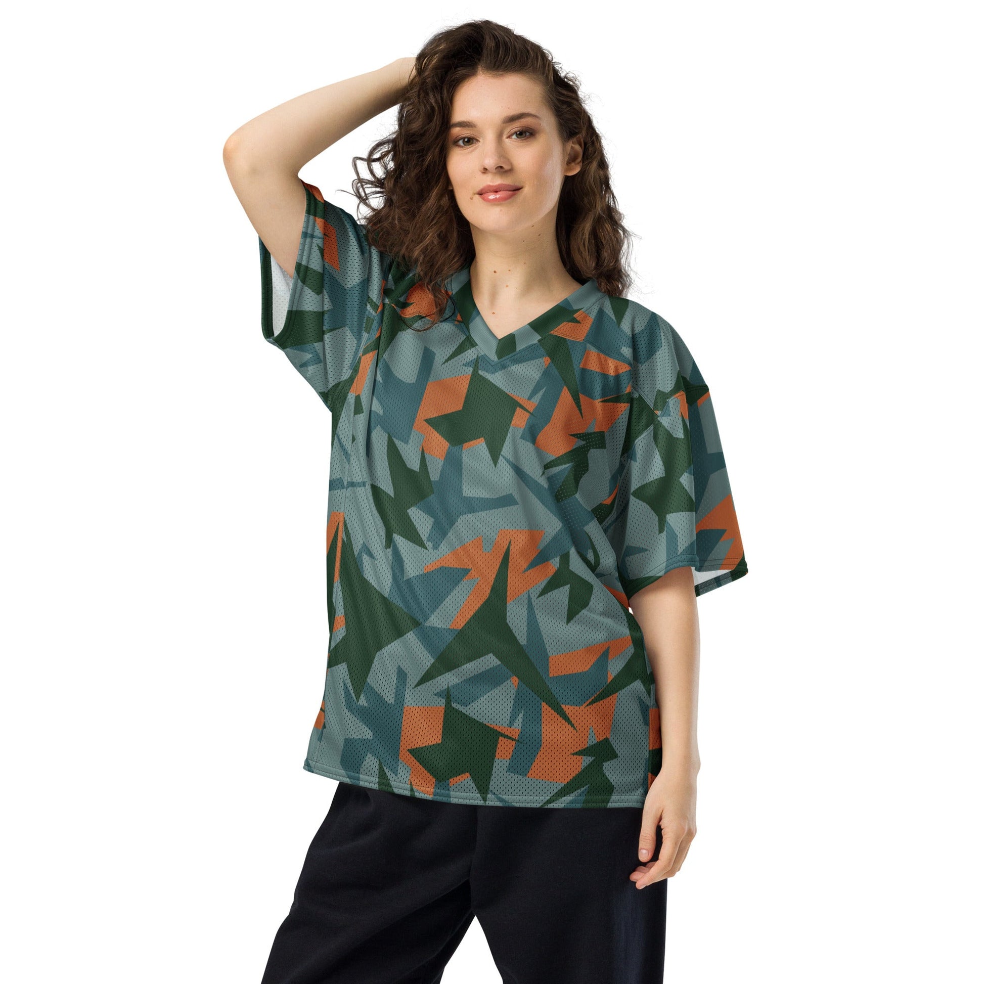 Titanfall Splinter Contrast CAMO Unisex American Football Jersey