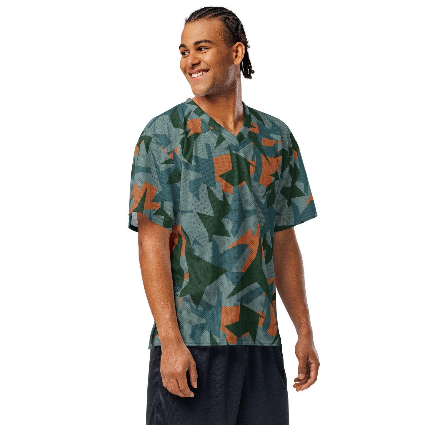 Titanfall Splinter Contrast CAMO Unisex American Football Jersey