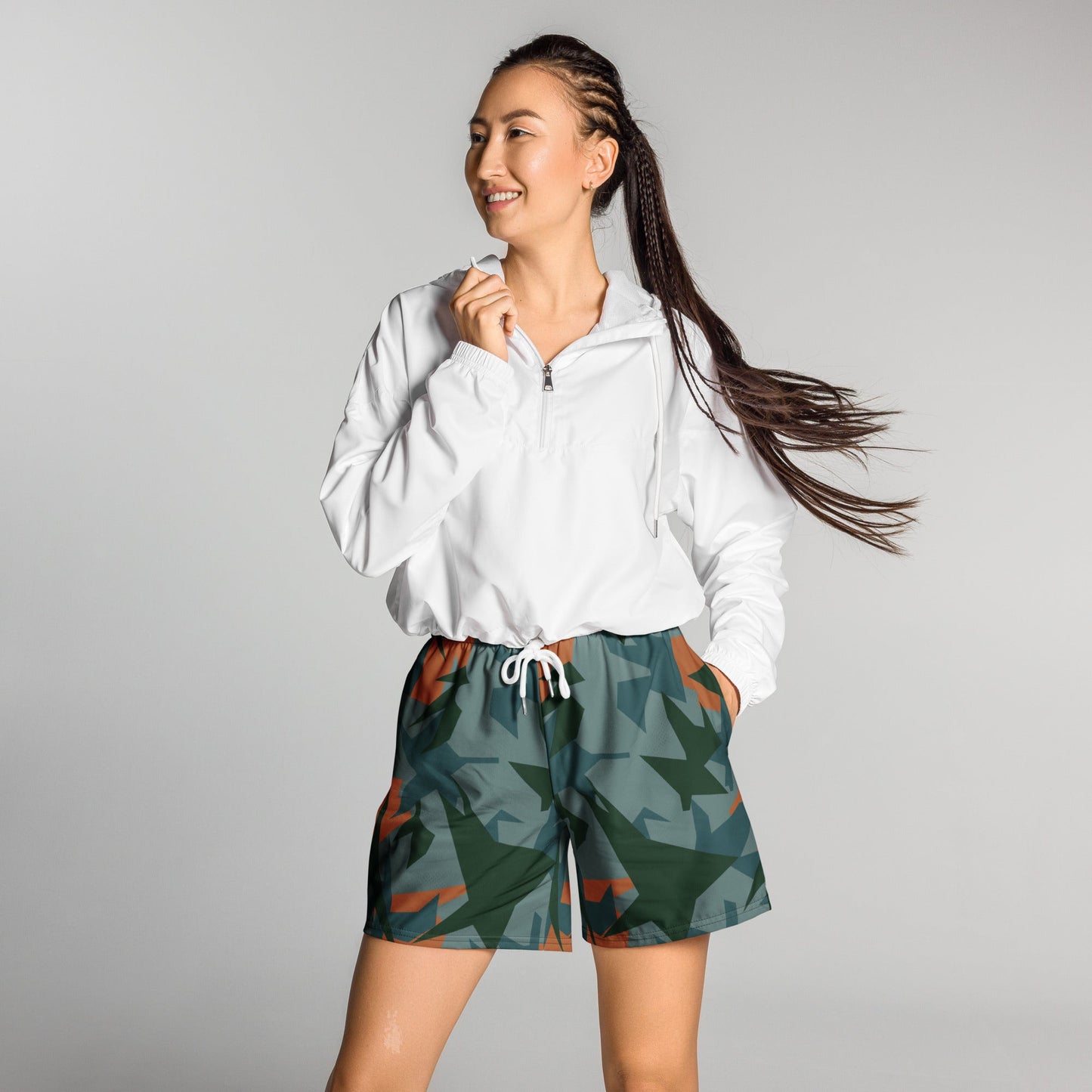 Titanfall Splinter Contrast CAMO Unisex Athletic Long Shorts