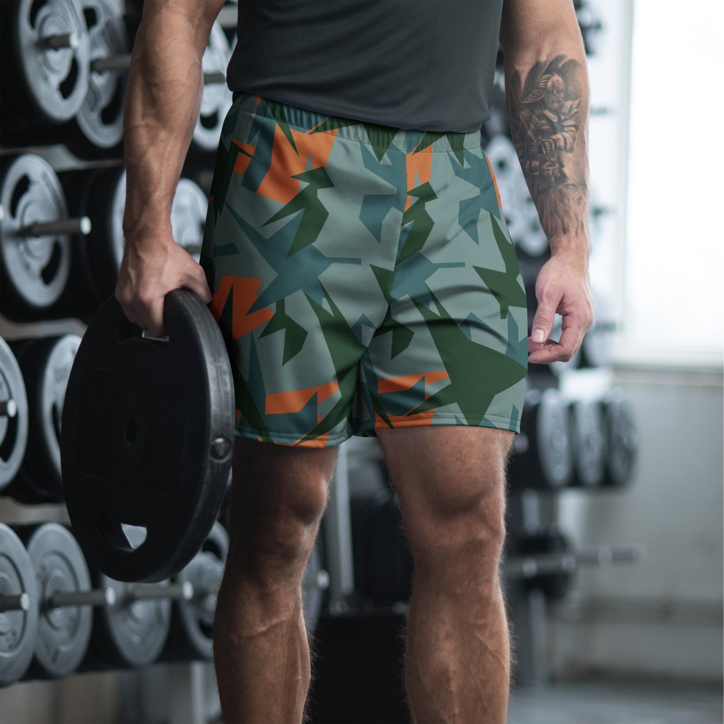 Titanfall Splinter Contrast CAMO Unisex Athletic Long Shorts - 2XS