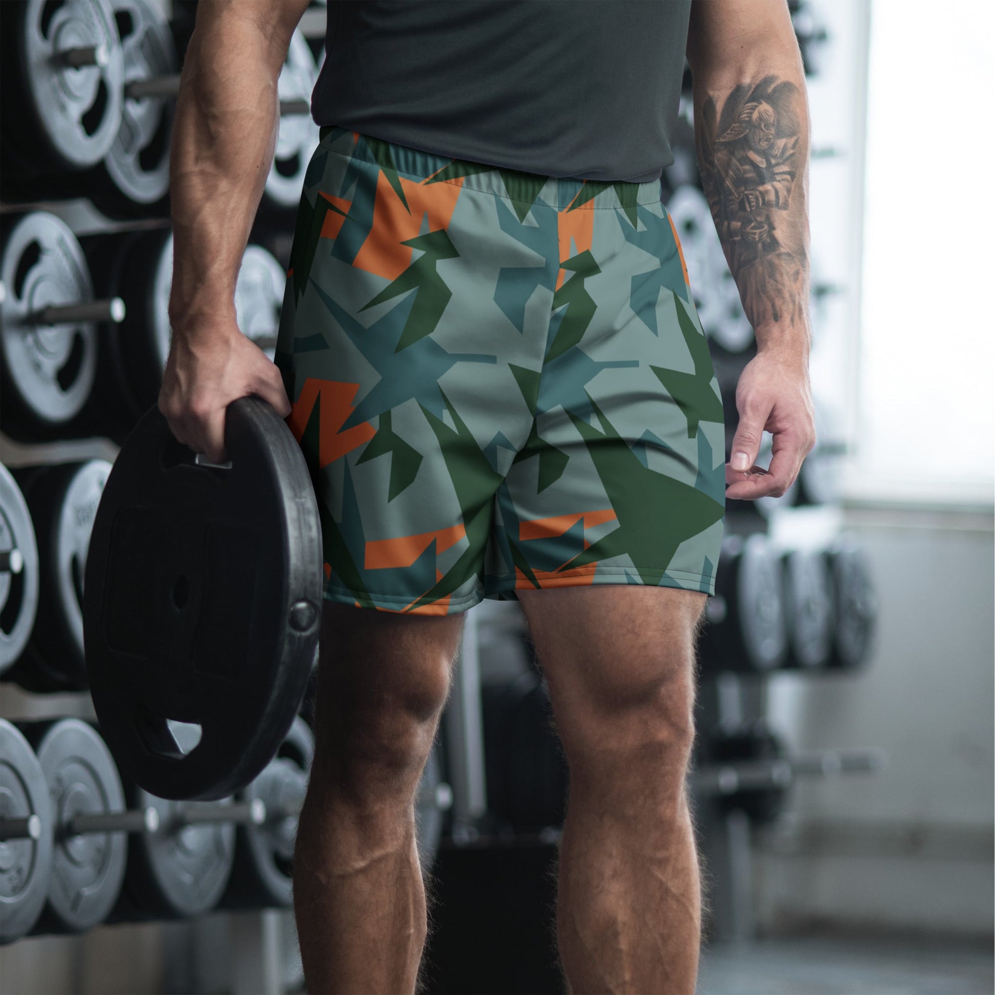 Titanfall Splinter Contrast CAMO Unisex Athletic Long Shorts - 2XS