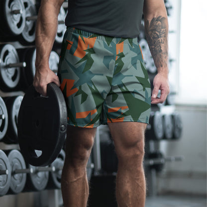 Titanfall Splinter Contrast CAMO Unisex Athletic Long Shorts - 2XS