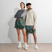 Contrast Vector CAMO Unisex Athletic Long Shorts