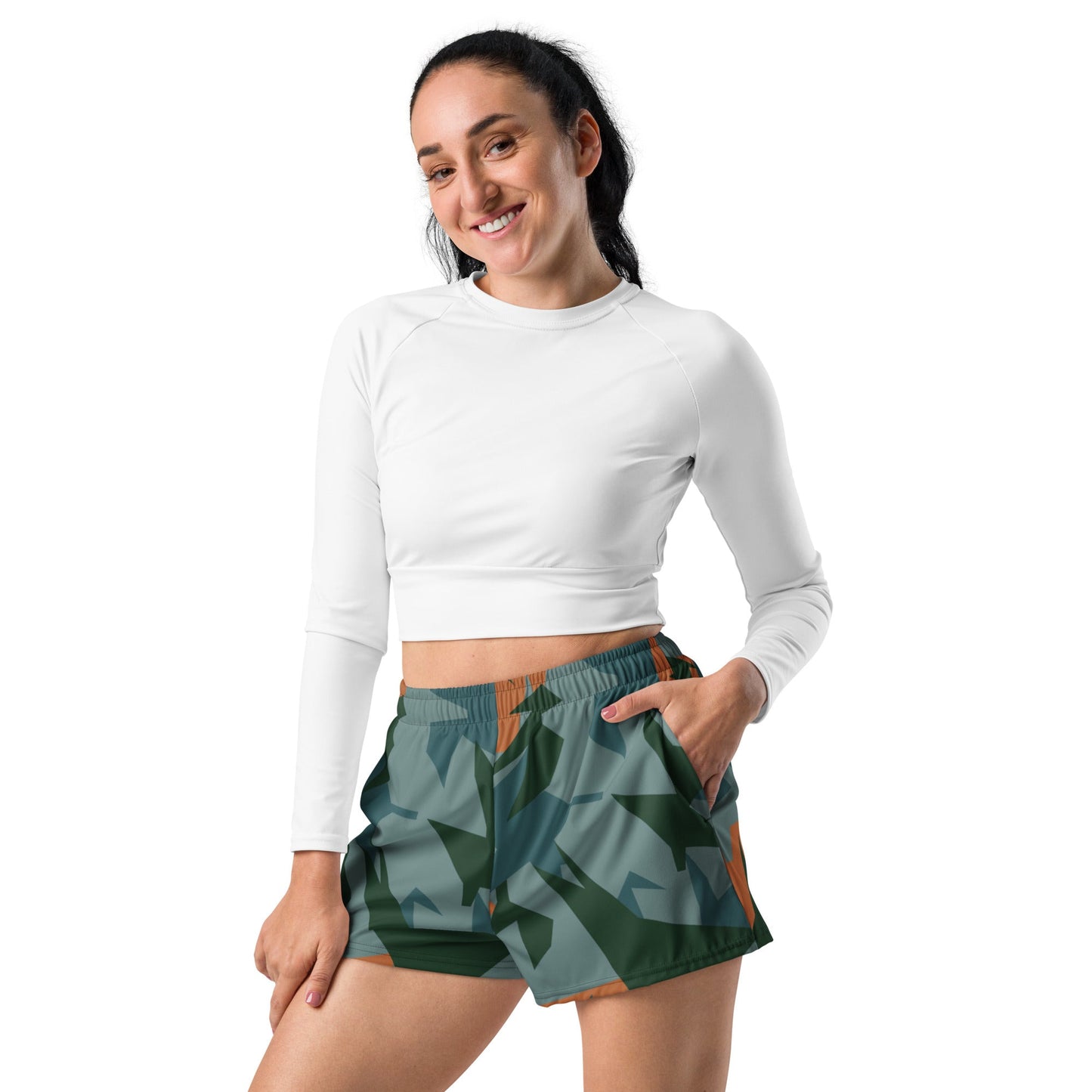 Titanfall Splinter Contrast CAMO Unisex Athletic Shorts