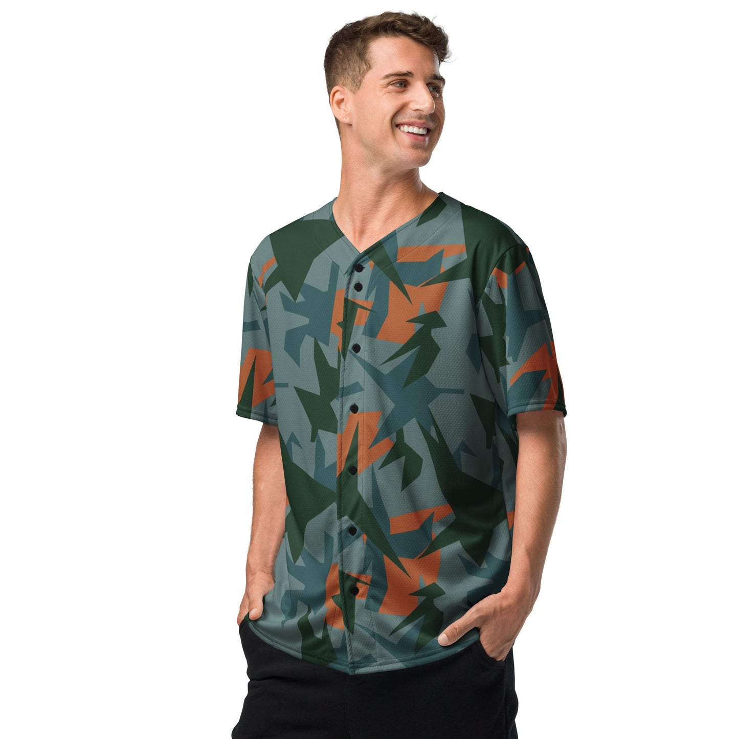 Titanfall Splinter Contrast CAMO Unisex Baseball Jersey
