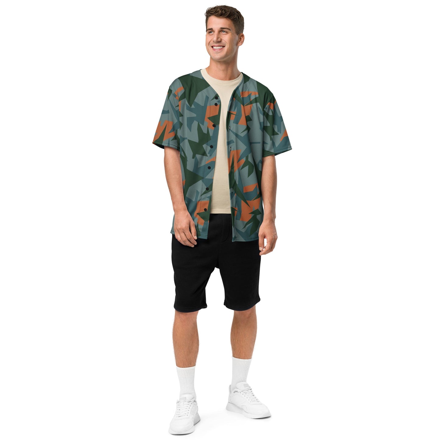 Titanfall Splinter Contrast CAMO Unisex Baseball Jersey