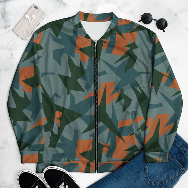 Contrast Vector CAMO Unisex Bomber Jacket